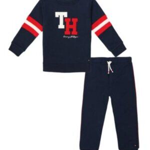 Tommy Hilfiger Baby Navy Sweatpants Set